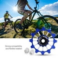 thumbnail image 1 of Derailleur  Wheel Derailleur Pulley Aluminum Alloy Ramic Meijun Ramic Bearing Aluminum Alloy Bicycle Bike Rear Derailleur Pulley Guide Wheel Golden, 1 of 7