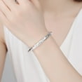 thumbnail image 4 of Brazalete ajustable de cobre para mujer Qarigey chapado a mano joyería de novia y fiesta, 4 of 6