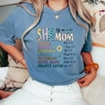 thumbnail image 2 of She is Mom T-Shirt, Flower Mom Shirt, Blessed Mom Tshirt, Gift for Mom ,Mother’s Day Gift, Mother's Day Shirt, Retro Mama Quotes Tee Top, 2 of 7