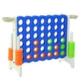 thumbnail image 1 of SDADI Giant Jumbo 4 in a Row Connect Game Indoor Outdoor Yard Game w/ Hoops, 1 of 7