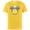 Yellow, variant on Disney Mickey Mouse Diamond Wedding Ring Husband Groom Mr - Short Sleeve Cotton T-Shirt for Adults - Customized-Black