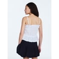 thumbnail image 3 of Free Assembly Women's Smocked Top with Peplum Hem, Sizes XS-XXL, 3 of 5