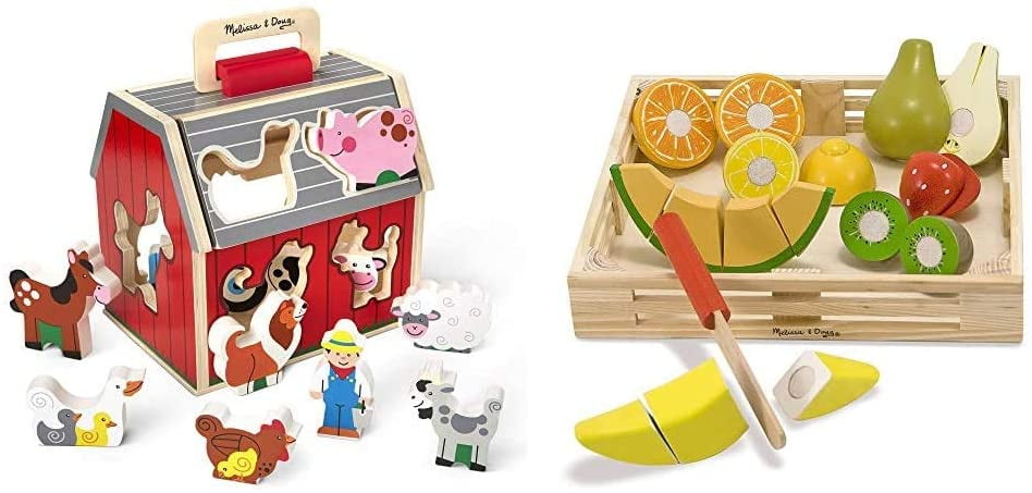 melissa and doug take along sorting barn