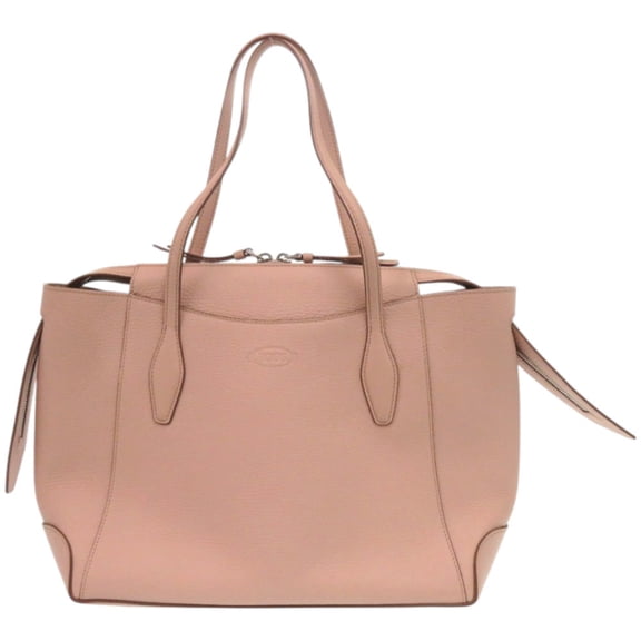 Pre-Owned Tod's XBWA0SA0200 Leather Pink Tote Bag 0620 TOD'S (Good)