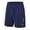Navy Blue, variant on Men's Athletic Shorts Basketball Workout Gym Quick Dry Shorts Lightweight Mesh Running Shorts Tennis Navy Blue S