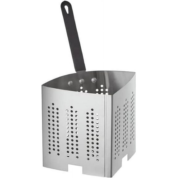 Soro Essentials - 3 Qt. Stainless Steel Pasta Cooker with Strainer for Stock Pot, Blanching Basket for Seafoods and Vegetables