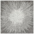 thumbnail image 6 of SAFAVIEH Micro-Loop Carbrey Sunburst Area Rug, Charcoal/Grey, 5' x 8', 6 of 10