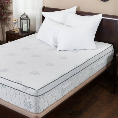Aloe Gel Memory Foam 13-Inch King-Size Pillow Top Mattress ...