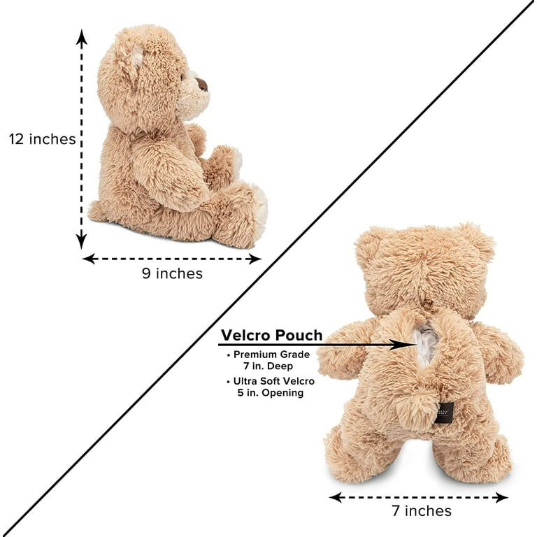 Teddy bear with pouch clearance