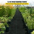 thumbnail image 2 of VEVORbrand Weed Barrier Landscape Fabric, 3ft x 300ft 5.8oz Garden Ground Cover, Heavy Duty Woven Fabric with High Permeability, Superior Weed Control for Greenhouse, Garden,Sidewalk, Flowerbed, 2 of 9