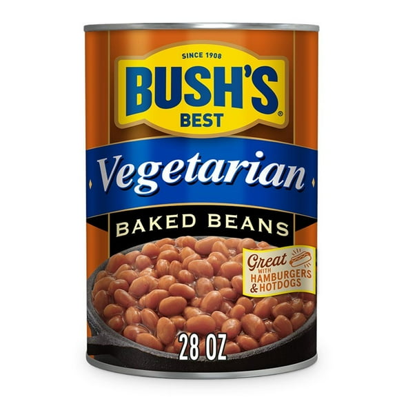 2 Pack - Bush's Best Vegetarian Baked Beans - 28 oz Packaging may vary