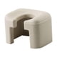 thumbnail image 3 of Silla de ducha Inodoro Silla con inodoro Baño Ayuda para el baño para personas mayores Banco compacto Blanco, 3 of 9