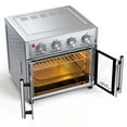 thumbnail image 6 of YINGYUE 29QT Stainless Steel Double Door Air Fryer Toaster Oven 1700W 7-in-1 Multi Cooker, 6 of 10