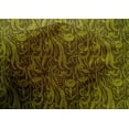 thumbnail image 4 of oneOone Coton Soie Feuilles & Imprimé Floral Imprimé par Yard 42 Pouces de Large, 4 of 4