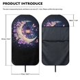 thumbnail image 6 of XYZCANDO Floral Oil Lamp Pattern Car Seat Towel Cover Sweat Absorbed, Suitable for Van Front Seat Truck Seat, Terry Cloth Car Seat Covers, for Trucks Cars, 6 of 6