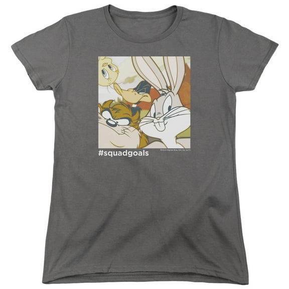 Looney Tunes - Squad Goals - Women's Short Sleeve Shirt - Small
