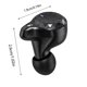 thumbnail image 3 of Auriculares Bluetooth, Auriculares inalámbricos, Auriculares inalámbricos para juegos, Auriculares para deportes electrónicos, Mini auriculares deportivos, Auriculares intrauditivos con batería de lar, 3 of 9