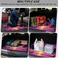 thumbnail image 3 of XYZCANDO Palm Tree Sunset Car Trunk Mat 29" x 39", Waterproof Cargo Liner with Non-Slip Backing, Stitched Edge Rear Trunk Protector for SUVs, Sedans and Trucks, 3 of 7
