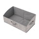 thumbnail image 2 of Organizador Plegable Trapezoidal para Estanterías, Cesta de Almacenamiento de Tela No Tejida, 50x28.5x20cm, Reforzado con Cartón Rígido, Porta Ropa, Bolso, Manta, 2 of 6