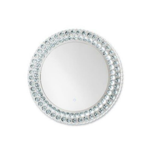 Nova of California 4111472CH Windsor Miroir Mural Rond Éclairé&44; Chrome