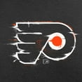 thumbnail image 3 of Men's Black Philadelphia Flyers Splatter Logo Long Sleeve T-Shirt, 3 of 4