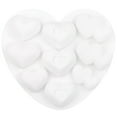 thumbnail image 2 of Heart Shaped Cake Pans Heart Silicone Mold for Baking, 9 Cavities Suitable for Ice Cube Mold, Chocolate Mold, Valentines Silicone Molds (1, White), 2 of 4
