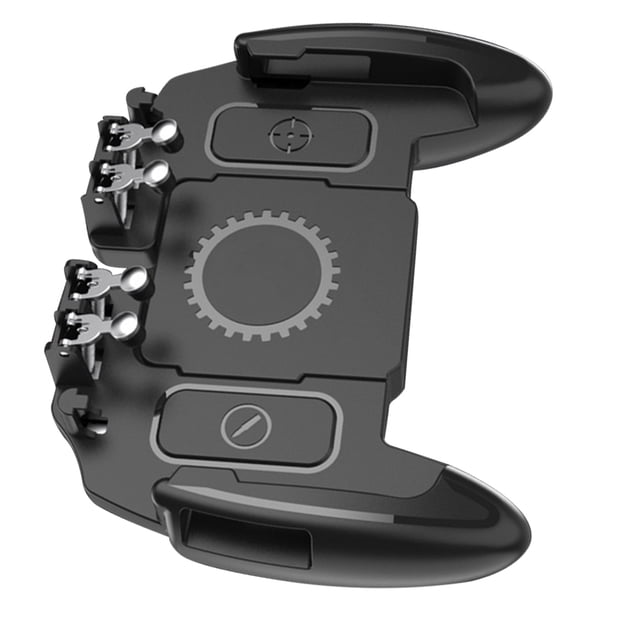 Seitruly para PUBG Game Gamepad para teléfono móvil Trigger Fire Button Game Controller Joystick Metal Trigger Videojuegos y accesorios Ohne Lüfter