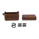 thumbnail image 2 of Funda Protectora Apta Para Auriculares Inalámbricos Pi8 Con Bluetooth, Funda De Carga Pulida A Mano, Funda Para Auriculares Hecha A Mano, Cubierta De Madera De, 2 of 7