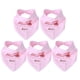 thumbnail image 3 of Baberos para la dentición del bebé BuyWeekMX 5 uds baberos suaves para la baba del bebé, 3 of 9