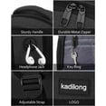 thumbnail image 4 of Mochila portátil Kadilong para hombres y mujeres con cargador USB, 4 of 7