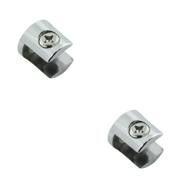 Speravity Abrazadera de vidrio de aleación de Zinc reutilizable Circular anticorrosivo electrochapado tablón pulido soporte accesorios Hardware Type1 NO1 Speravity CBP490866