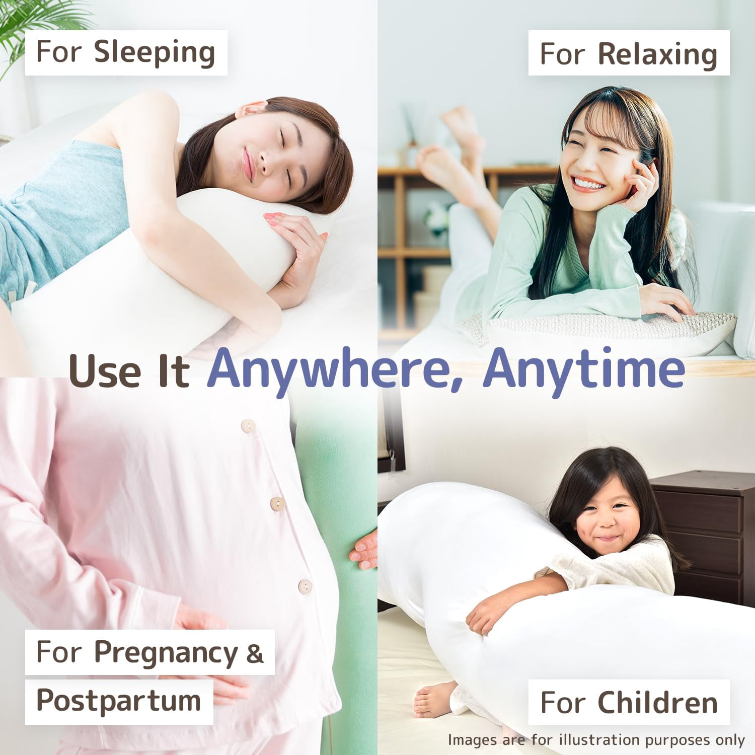 Body Pillow High Class (made In / 63 X 20 Inch (160 50cm)) Dakimakura For Side Sleepers (anime/maternity) - Washable Cmd9000