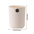 thumbnail image 4 of Sentmoon Garbage Can Trash Bin Desktop Wastebasket Storage Tube Household Living Room High Value Dormitory Office Mini Cute, 4 of 7