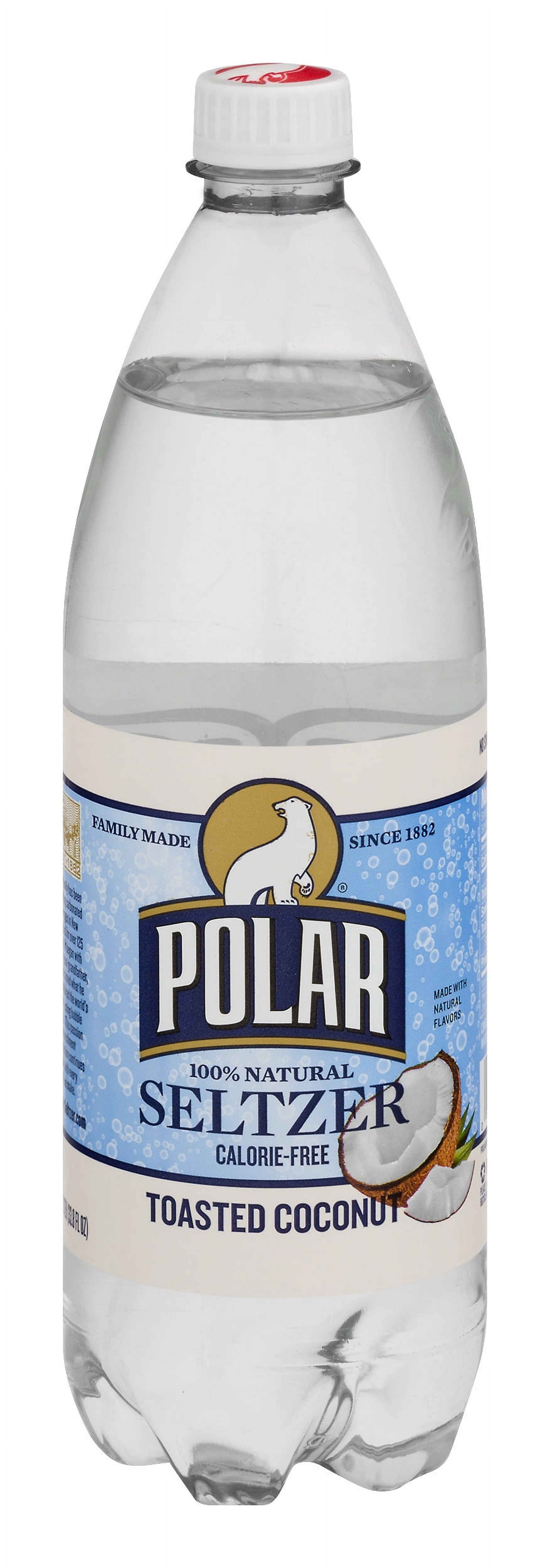 POLAR SLTZR TST CCNUT PET 1L LS12
