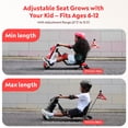 thumbnail image 6 of ORFELD 24V Electric Go Kart for Big Kids, High-Power Battery Ride On Toy with Safety Belt, Drift Cart Gift for Boys & Girls,Red, 6 of 10