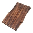 thumbnail image 1 of Phenofice Fence Garden Brown Wood Rustic Style Decorative 1Set for Outdoor Use, 1 of 7