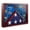 Air Force - Blue Velvet, variant on Reminded Military Shadow Box Display Case for Medals & Burial Flag - Solid Wood Cabinet with Navy Blue Velvet Insert