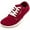 Wine Red, variant on GUBARUN Barefoot Minimalist Shoes Womens Mens | Zero Drop | Wide Width Fashion Sneaker Grey/Brown,9 Wide Women/8 Wide Men