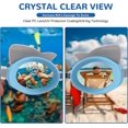 thumbnail image 4 of RV Gafas de natación para niños Juego de gafas de piscina antivaho Sin fugas Longitud anti-UV con clip de nariz ajustable Gafas de natación para niños para niñas y niños de 3 a 13 años Rojo Verde, 4 of 5