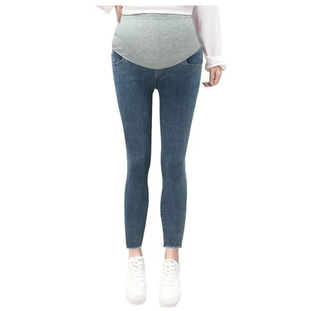 

Women s Of Head Small Nine Jeans Belly Minutes Leg Maternity Pants Women s Jeans Pants for Women Size 20