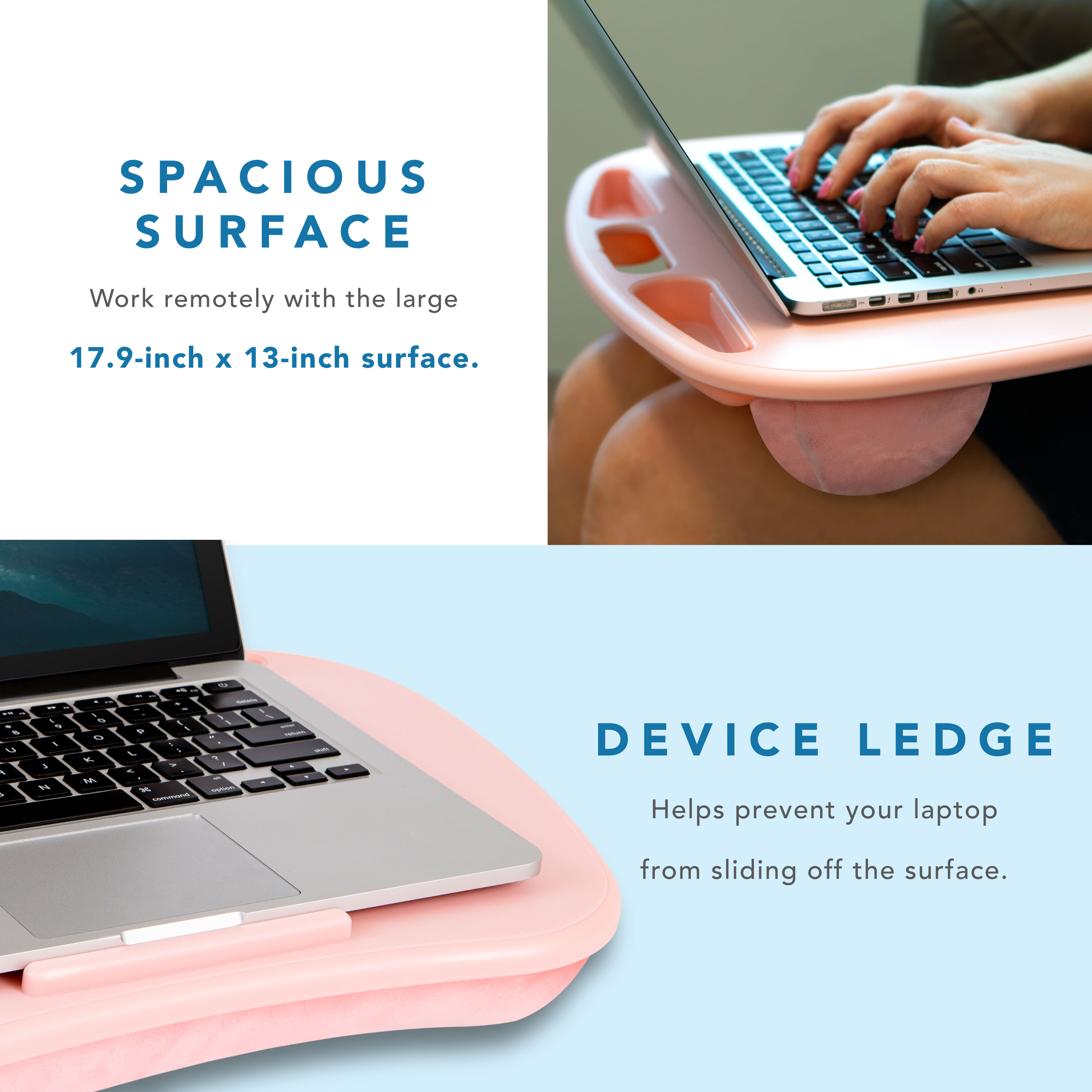 LapGear MyDesk Lap Desk, Fits up to 15.6-in Laptop