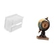 thumbnail image 5 of Estuche para pañuelos de pared, caja de almacenamiento de papel higiénico, soporte para toallas y pañuelos de acrílico, figura de globo terráqueo de r, 5 of 8