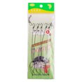 thumbnail image 1 of YUCONG String Hooks 3#-13# High Carbon Steel Fishing Hook Rigs Swivel Single Fishhook Combin 5 Haken Barbed Sharp hame莽ons Pesca Size 6, 1 of 6
