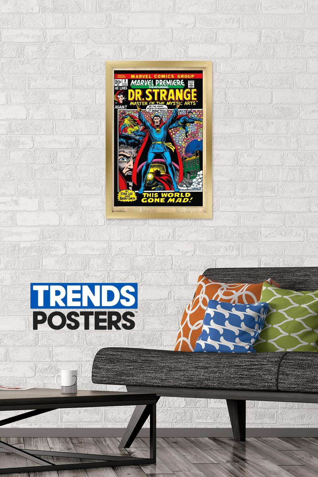 Marvel Comics - Doctor Strange - Marvel Premiere Cover #3 Wall Poster, 14.725" x 22.375", Framed