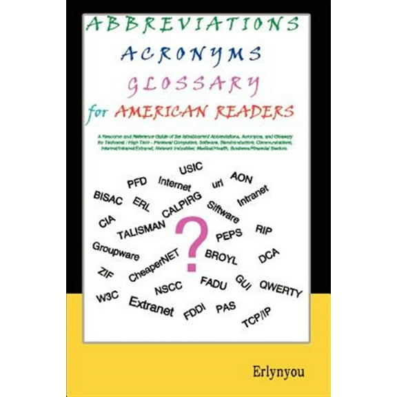 Pre-Owned Abbreviations Acronyms Glossary for American Readers