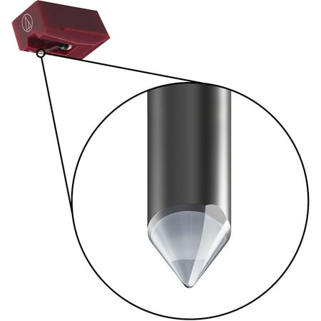 Audio-Technica - Audio Technica ATN95EX Replacement Stylus AT-LP5 - Maroon