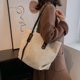 thumbnail image 5 of Bolso de hombro de pana de gran capacidad para mujer, tendencia de moda de invierno 2023, bolsos de mano de felpa para mujer, bolsos de mano, 5 of 5