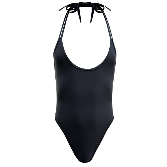 ZToonmas Men's Leotard Bodysuit Thong Hanging Neck Integrated Jumpsuit Underwear for Intimate Wear