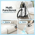 thumbnail image 4 of ChicHomey 3 in 1 Commercial Carpet Cleaning Machine,60L Sewage Clean Water Tanks,2110W High Power, 250mbar Suction, Low Noise  for Home/Hotel/Cleaning Services​, 4 of 9