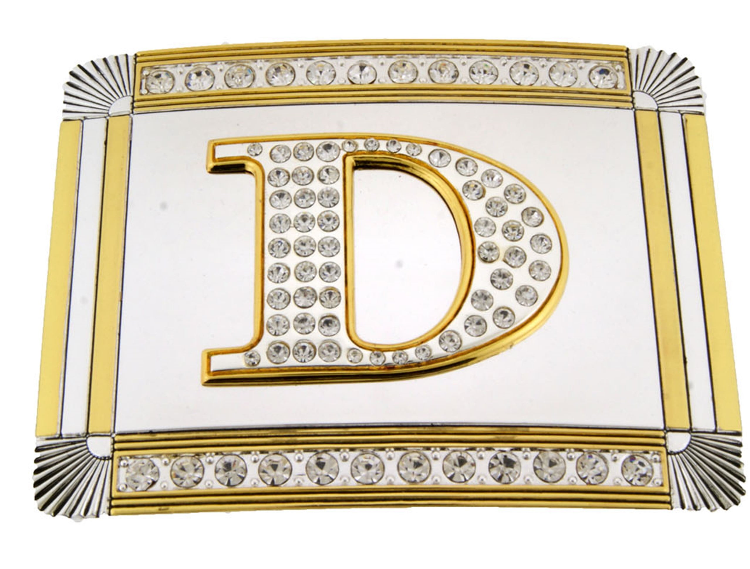 letter d belt buckle